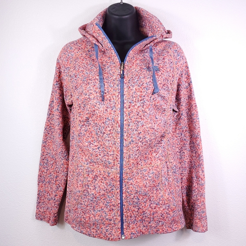 North Face Multicolor Full Zip Hooded Jacket